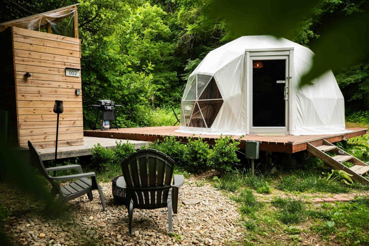 Solace Glamping 2 塞维尔维尔 外观 照片